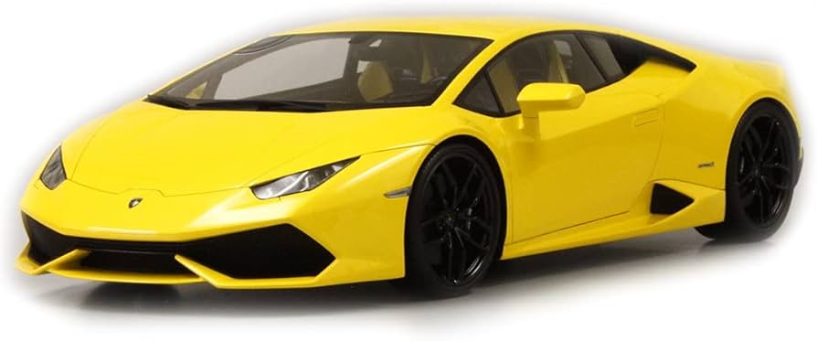 Amazon | 京商 1/18 ランボルギーニ ウラカン LP610-4 イエロー KY