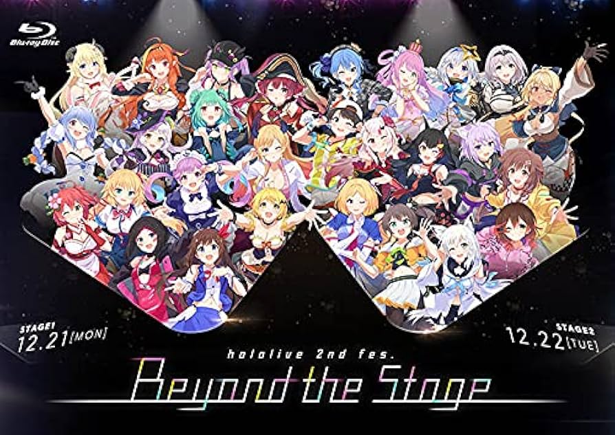 Amazon.co.jp: hololive 2nd fes. Beyond the Stage [Blu-ray