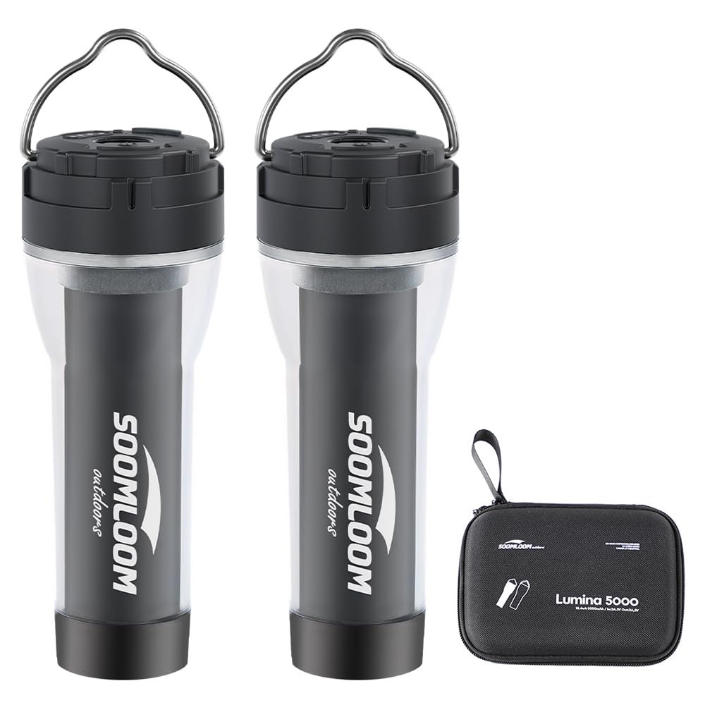 Amazon.co.jp: SoomloomキャンプランタンLumina5000懐中電灯2wayタイプ