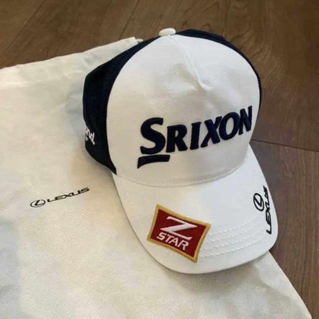 スリクソン ゴルフキャップ 松山英樹サイン入り 2025年最新松山英樹