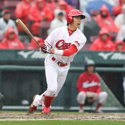 Amazon.co.jp: 広島カープ #37 野間 野間峻祥 野間プロ初HR 初