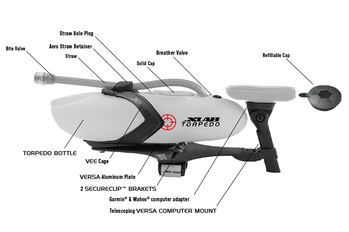 Amazon.com : XLAB Torpedo Versa 200 - Black : Sports & Outdoors