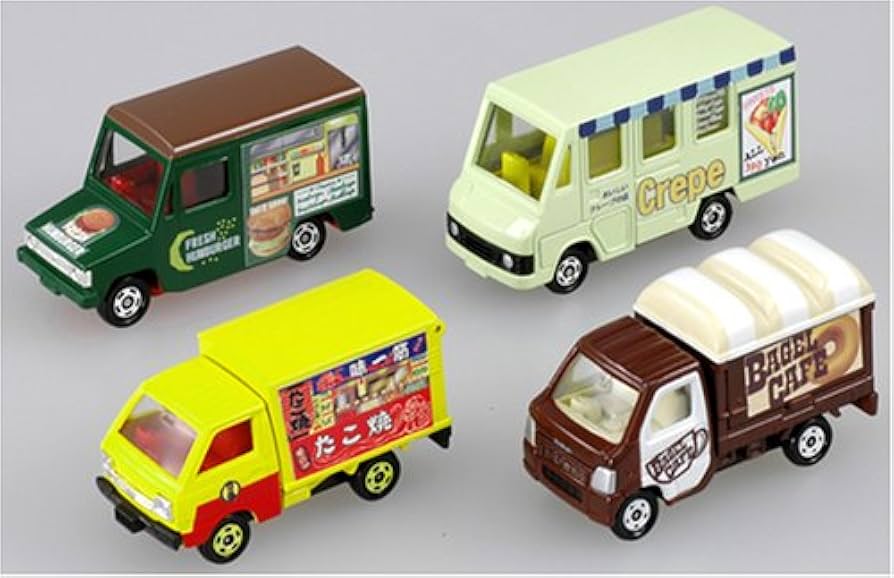 Amazon.co.jp: どこでもできたて販売中! ~移動販売車セット : おもちゃ