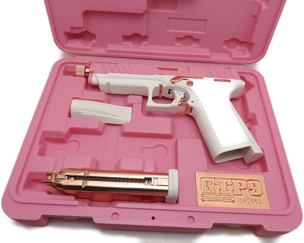 Amazon.co.jp: G&G ガスガン GTP9 ローズゴールド ピンク ガスブロー