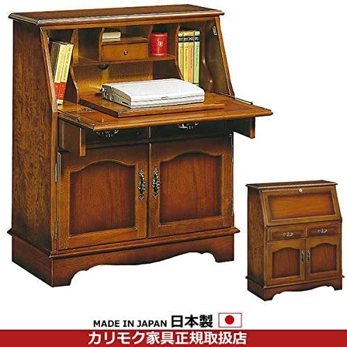 Amazon.co.jp: カリモク ライティングデスク・書斎デスク/コロニアル