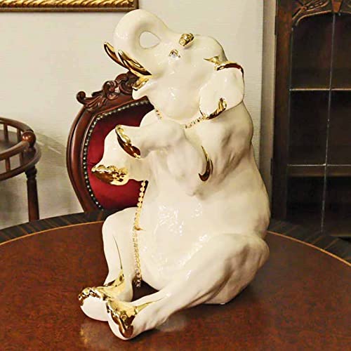 Amazon.co.jp: 陶器 動物 ゾウ 置物 イタリア製 エレファント