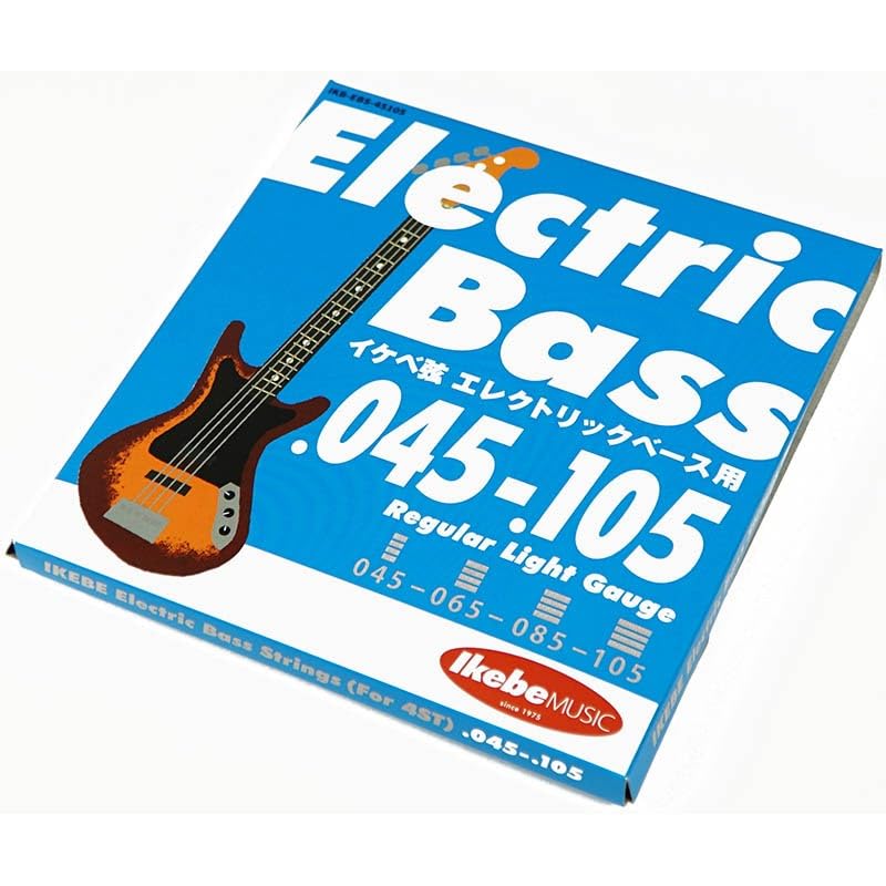 Amazon | Ikebe Original Electric Bass Strings “イケベ弦 エレキ