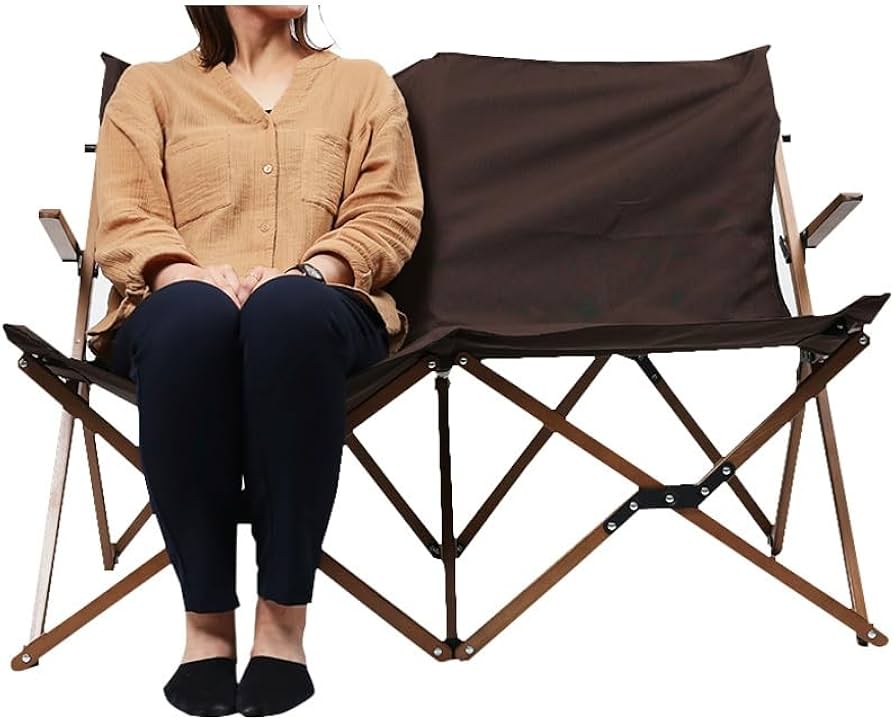 Amazon.co.jp: Hilander(ハイランダー) ウッドフレーム 2人掛け