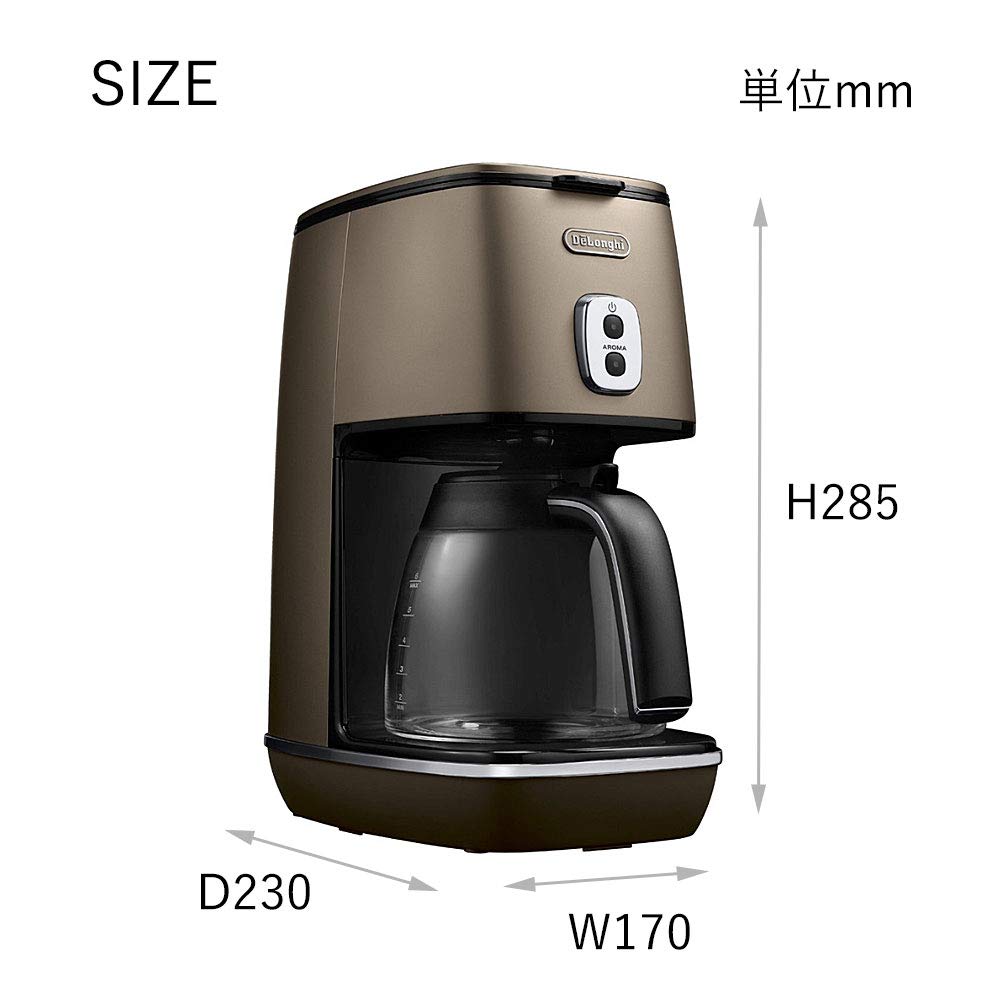 Amazon | DeLonghi(デロンギ) De'Longhiドリップコーヒーメーカー