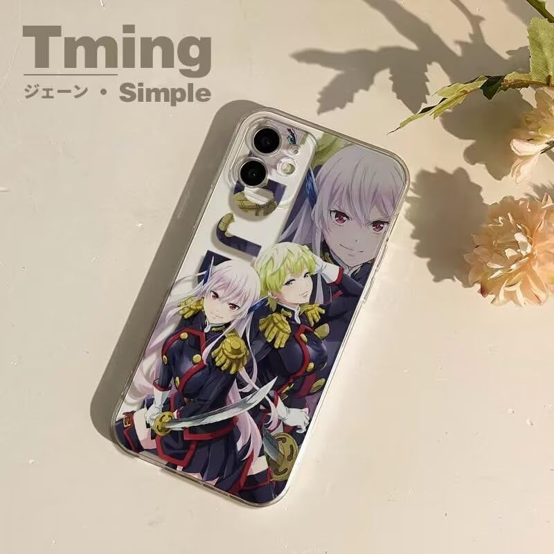 Amazon.co.jp: 魔都精兵のスレイブ 羽前京香 出雲天花 携帯電話ケース