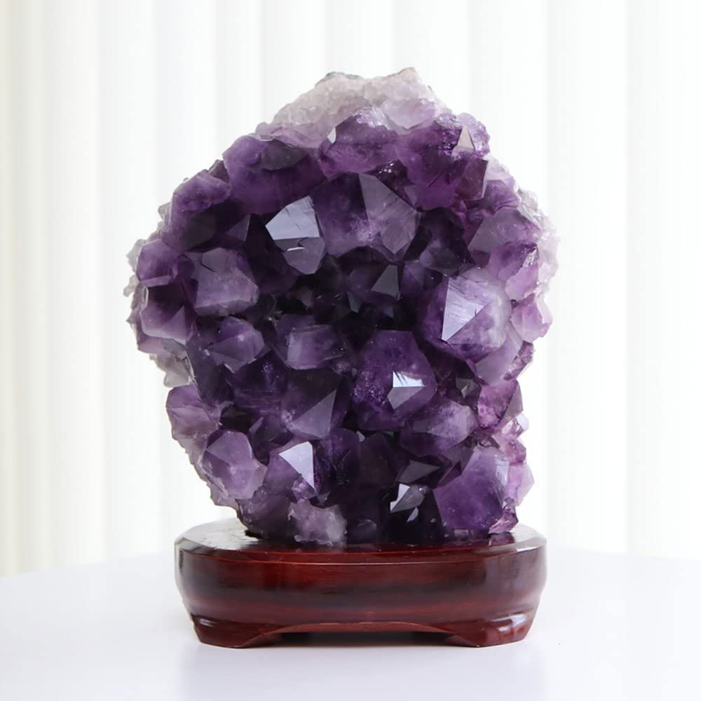 Amazon.co.jp: 念珠ドットコム 特大 アメジスト クラスター 約10.33