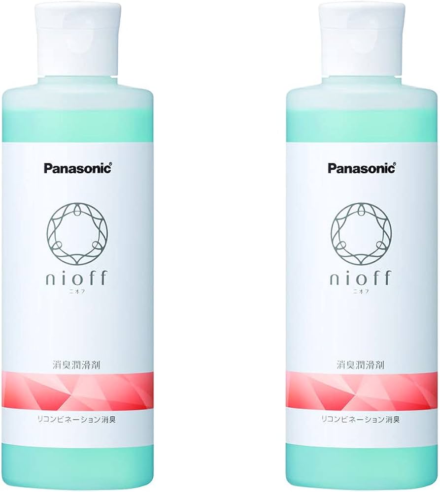 Panasonic nioff 消毒潤滑剤 本体250ml + 詰替用3個 Panasonic nioff