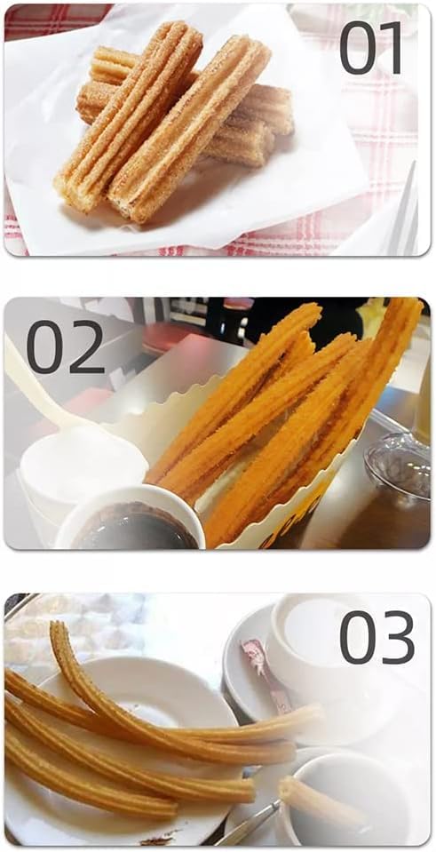 Amazon.co.jp : 手動チュロスメーカー、業務用2L手動スペインドーナツ