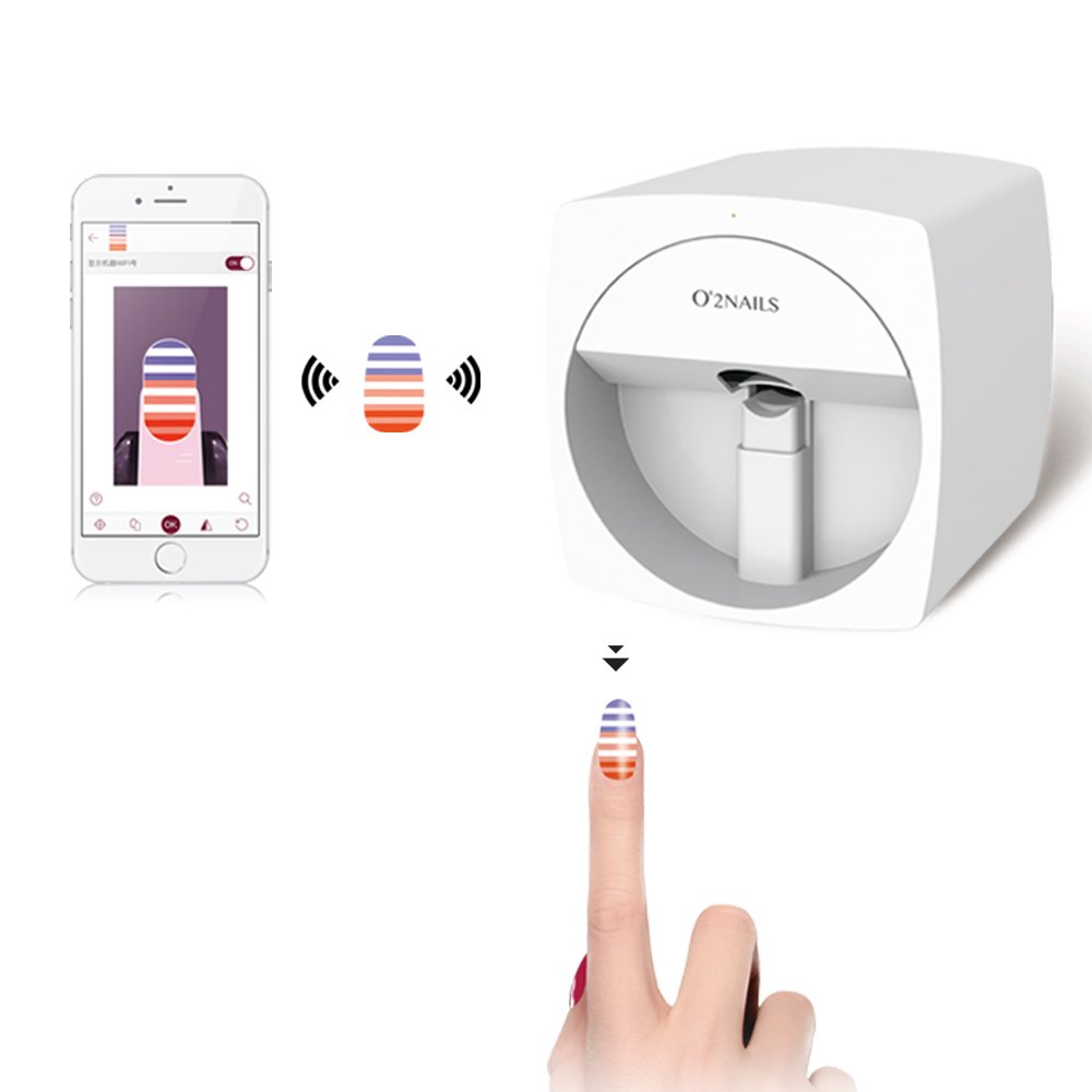 Amazon.com: O'2nails Digital Mobile Nail Art Printer V11- Portable