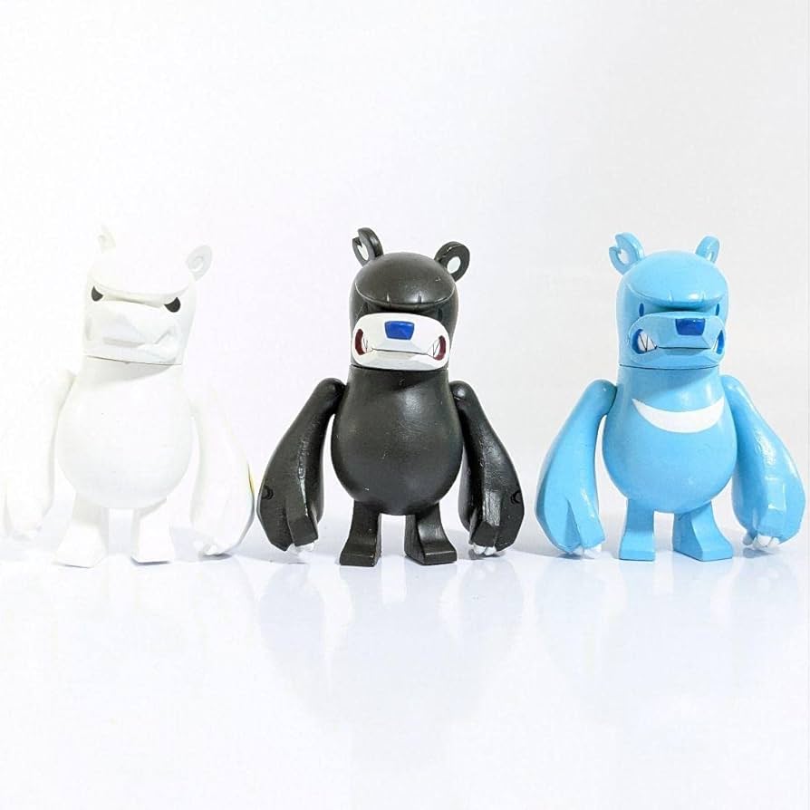 Amazon | TOUMA ナックルベア ガチャ フィギュア 3種セット