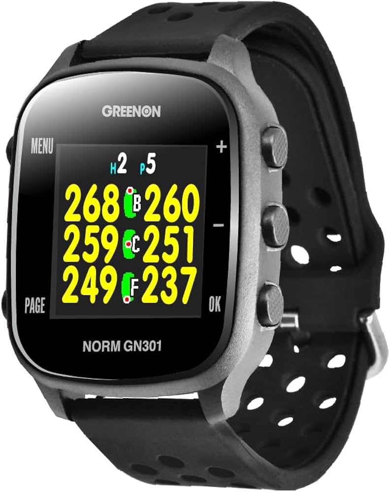 GreenOn ゴルフウォッチ NORM Ⅱ PLUS