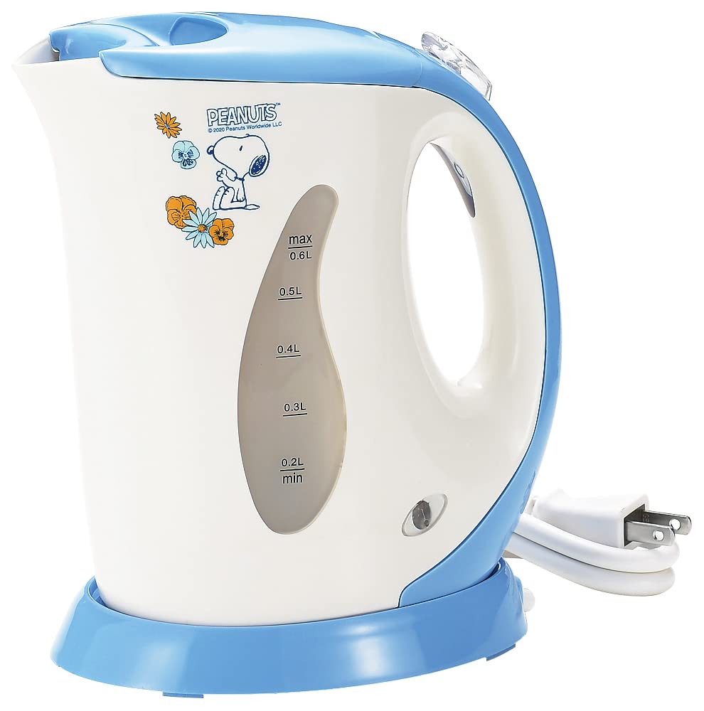 Amazon | タマハシ スヌーピー パーソナル 電気ケトル 0.6L SN-207
