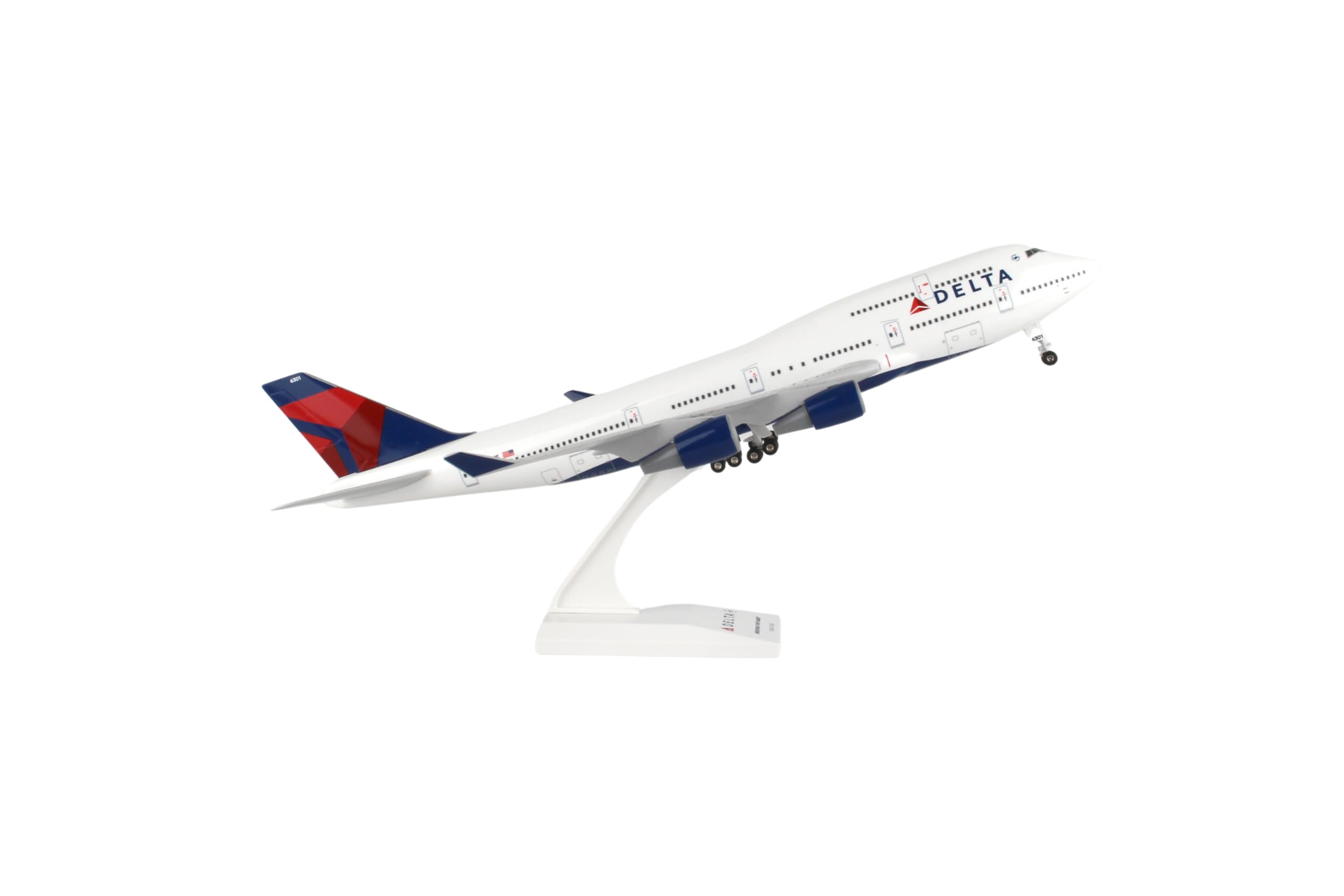 Amazon.com: Daron Skymarks Delta 747-400 Airplane Model Building