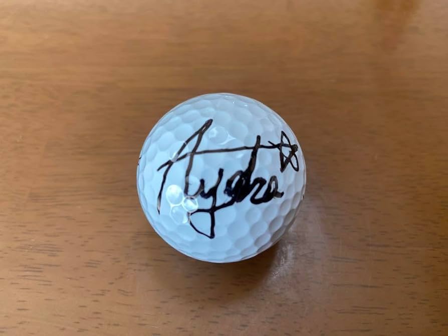 Amazon.co.jp: 古江彩佳 ふるえあやか 女子 ゴルフ サインボール