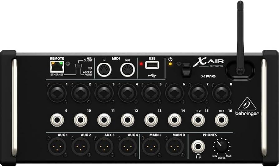 Amazon.com: Behringer X AIR XR16 16-Input Digital Mixer for iPad