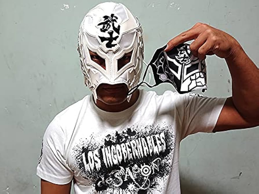 おまけ付】新日本プロレス LIJ BUSHI 選手 着用マスク 高橋ヒロム