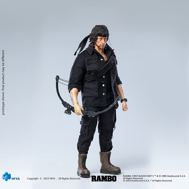 HIYA TOYS 1/12 ランボーⅢ フィギュア Hiya Toys 1/12 Rambo III