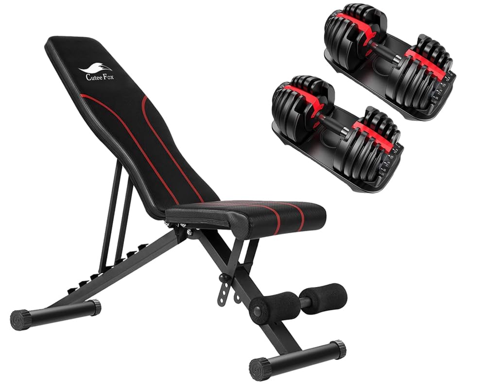 都内引き取り限定】GOGOGUMP トレーニングベンチとダンベルセット 都内