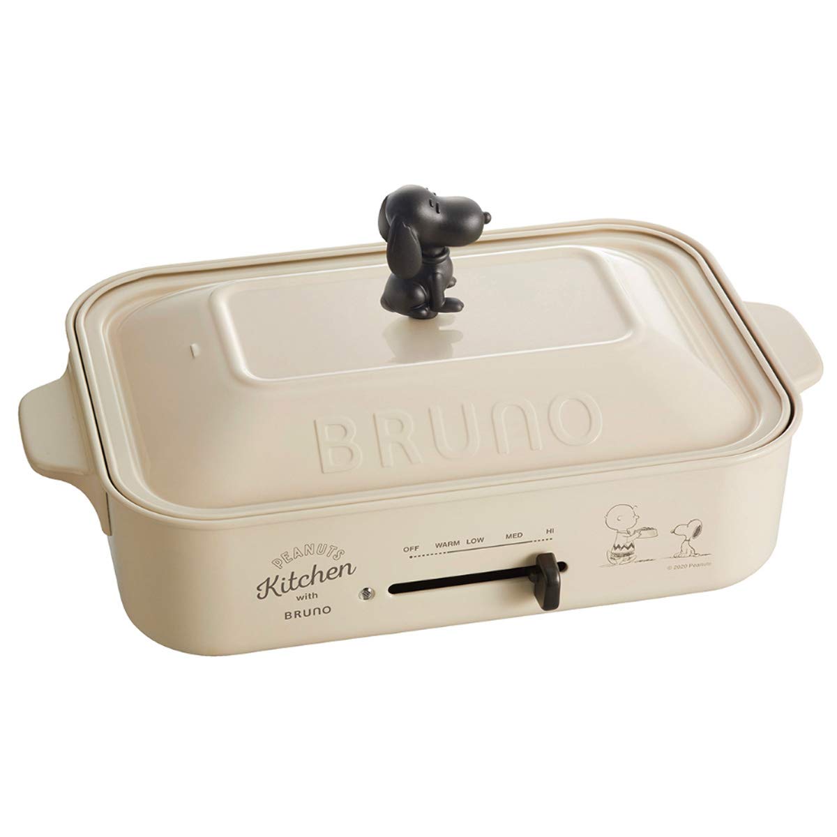 Amazon.com | BRUNO Peanuts BOE070-ECRU Snoopy Compact Hot Plate