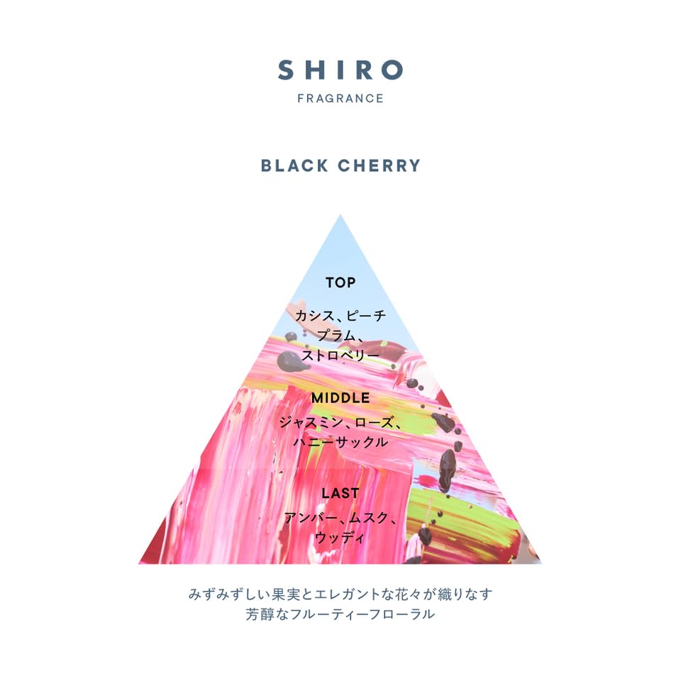 Amazon | SHIRO ブラックチェリー オードパルファン 40mL (限定