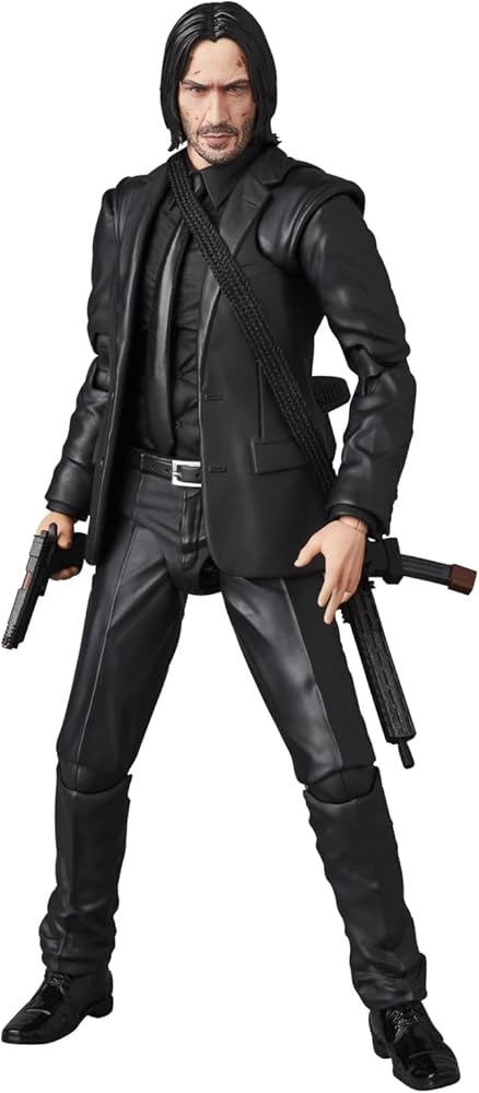 Amazon.com: John Wick: Chapter 3 – Parabellum John Wick MAFEX