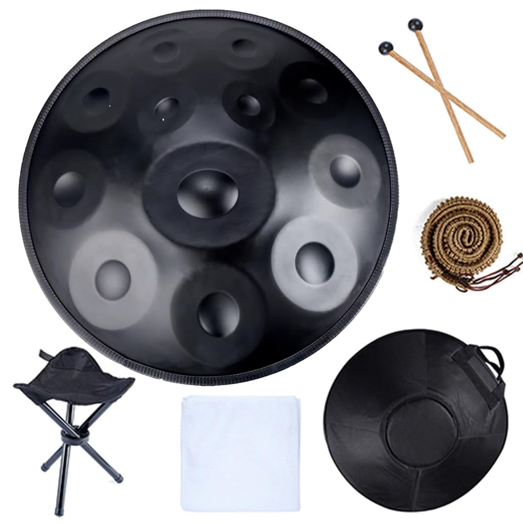 ハンドパン 56センチ 10音 A＝432Hz Dマイナー Amazon.co.jp: TOCTUS D