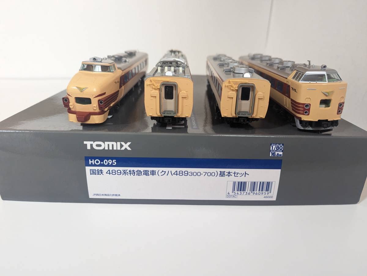 Amazon | 動作確認済み TOMIX 0506 HO-095 国鉄 489系特急電車基本