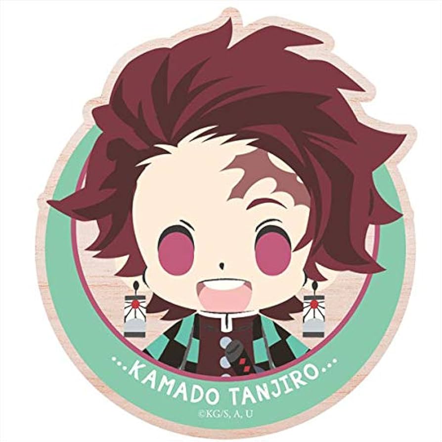 Amazon.co.jp: 鬼滅の刃 ダイカットウッドコースター 竈門炭治郎