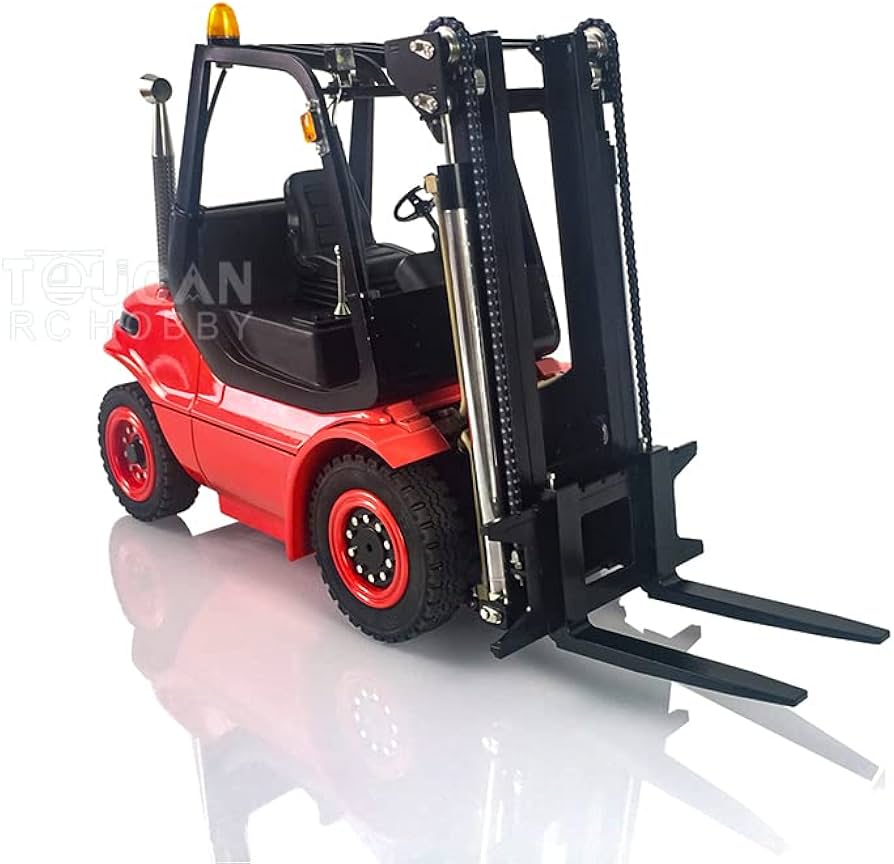 Amazon.com: LESU 1/14 RC Linde Hydraulic Forklift Transfer Painted