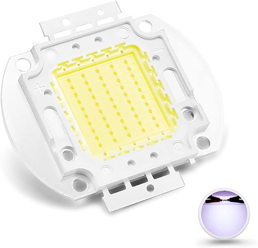 CHANZON High Power Led Chip 50W Cool White (10000K - 15000K