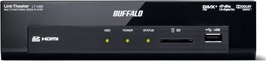 Amazon.co.jp: BUFFALO メディアプレイヤー LT-V200 : 家電＆カメラ