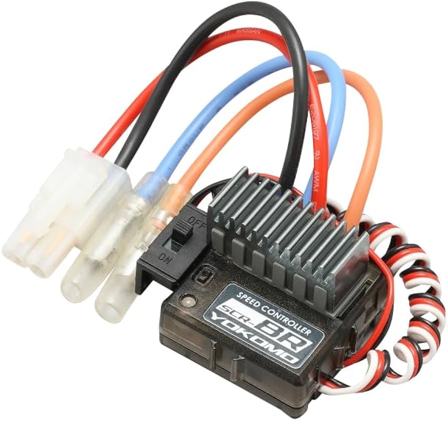 Amazon | ヨコモ ブラシモーター ESC ヨコモ/バック付 SCR-BRA