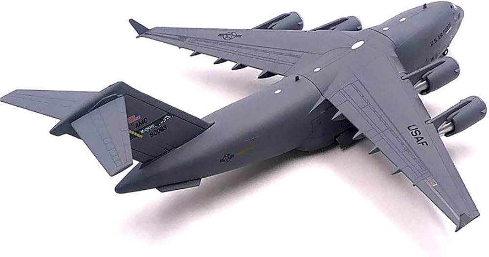 Amazon.com: Lllunimon 1/200 USAF C-17 Plane Model Globemaster III