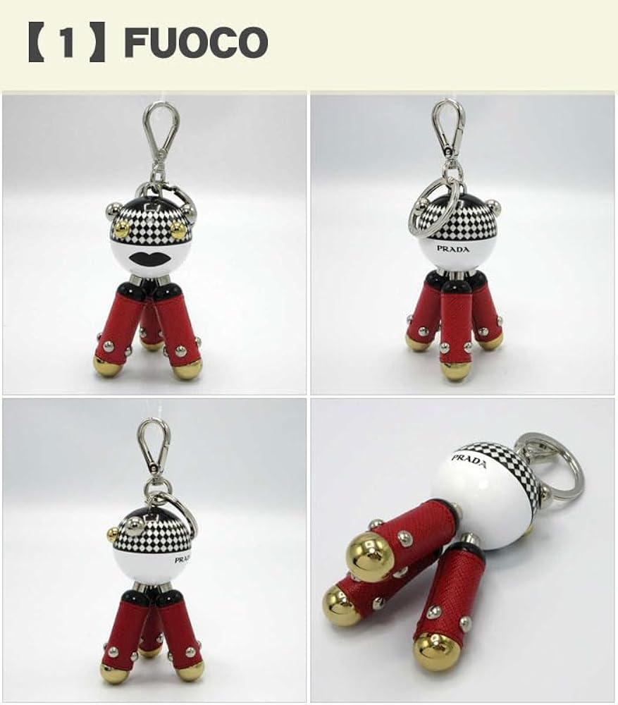 Amazon.co.jp: [Prada] [プラダ] キーホルダー メタル プラダマリア