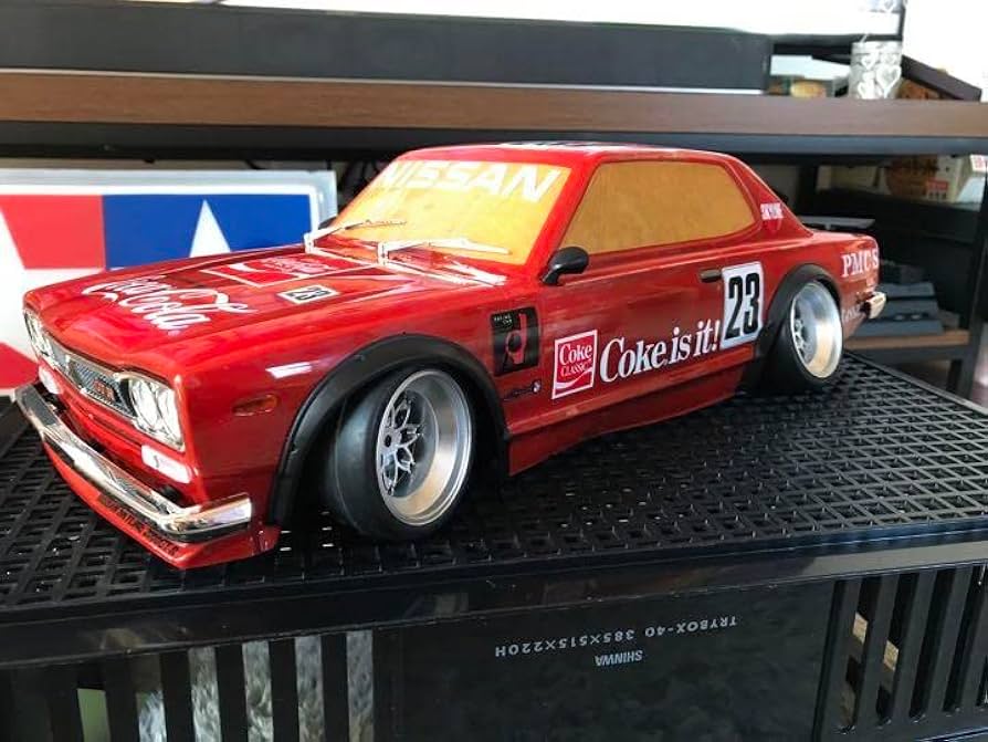 Amazon.co.jp: タミヤ ラジコン 赤いハコスカボディ : おもちゃ