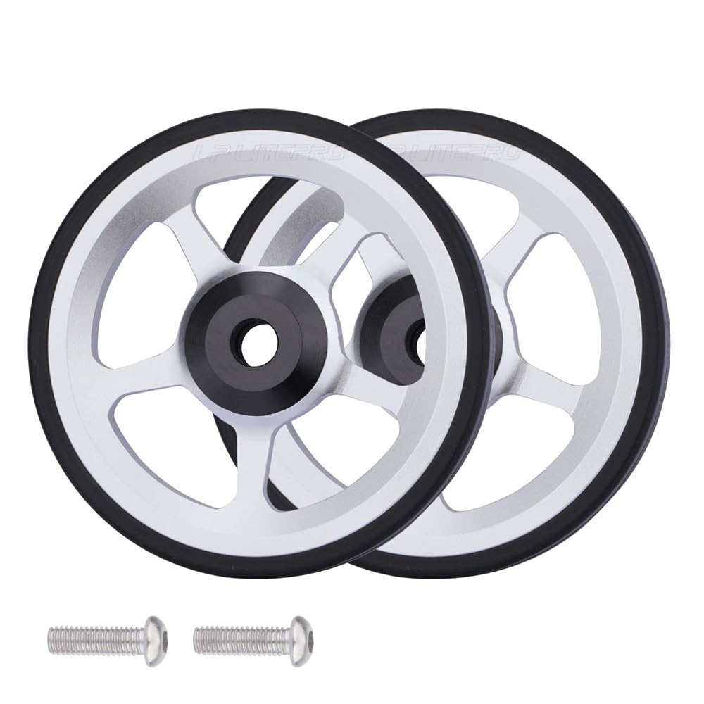 Amazon.co.jp: ブロンプトンイージーホイールアルミ合金(シルバー)用