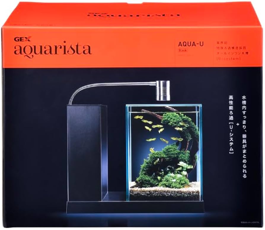 Amazon | GEX(ジェックス) 水槽 AQUA-U Black | GEX | 水槽 通販