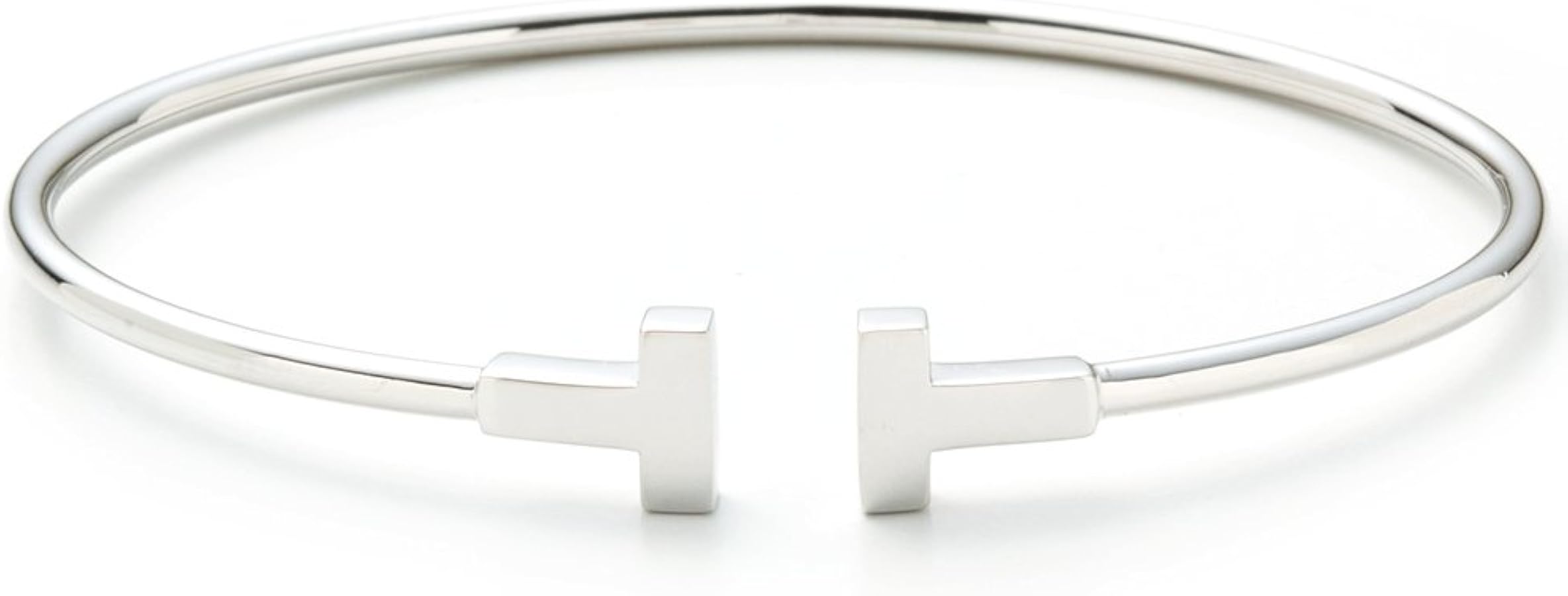 Tiffany & Co. ナローワイヤーブレスレット Tナロー ワイヤー