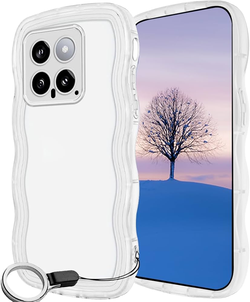 Amazon.co.jp: Xiaomi 13T ケース クリア ウェーブ TPU波状のバンパー