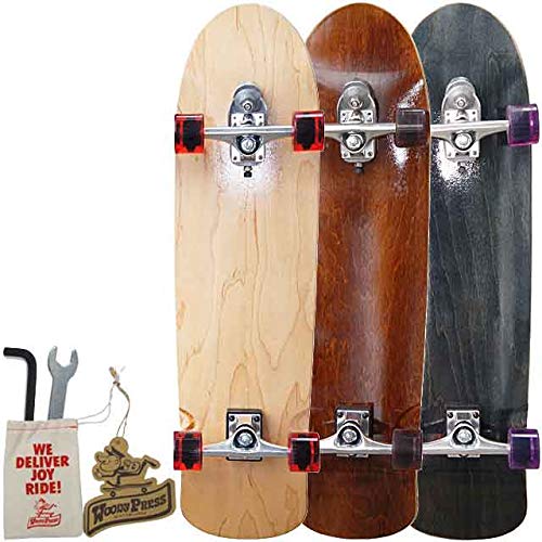 Amazon | サーフスケート スケートボード コンプリート WOODY PRESS