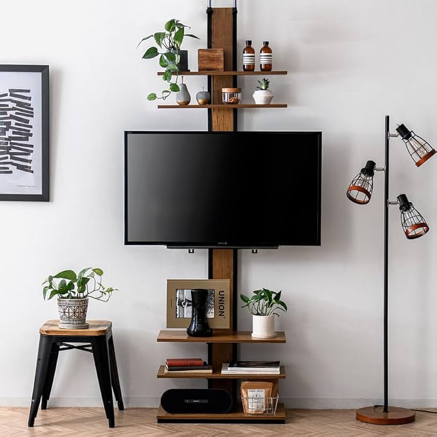 Amazon.co.jp: エア・リゾーム テレビ台 テレビスタンド 壁掛け風 壁面