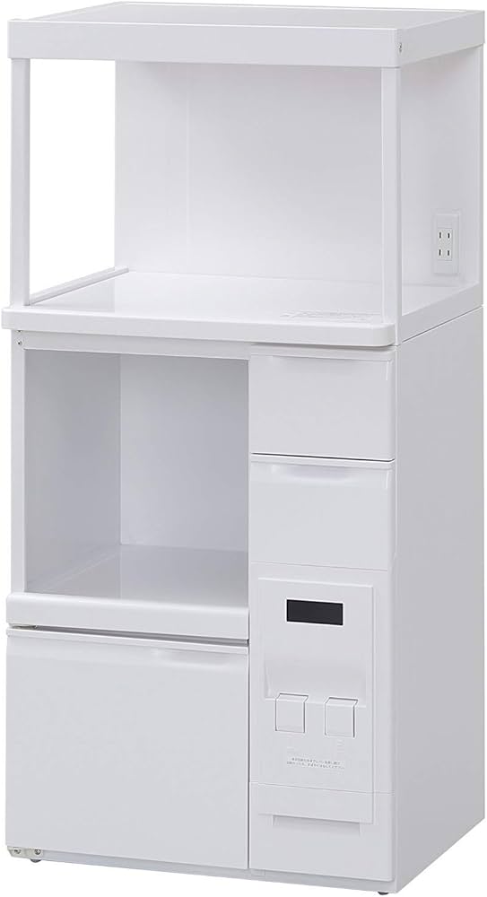 Amazon｜[エムケー精工] レンジ台 (米びつ) 米容量12kg 幅57cm 【日本