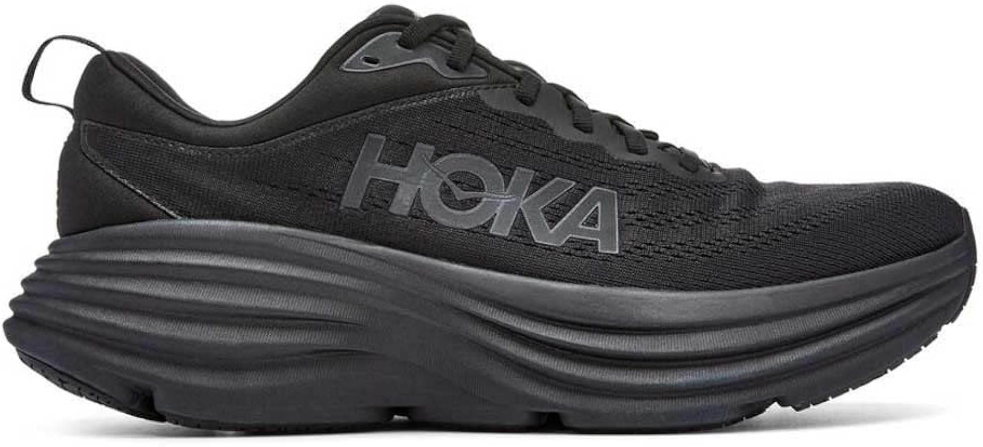 Amazon | HOKA ONE ONE(ホカ オネオネ) M BONDI 8 BLACK/BLACK 25.5CM