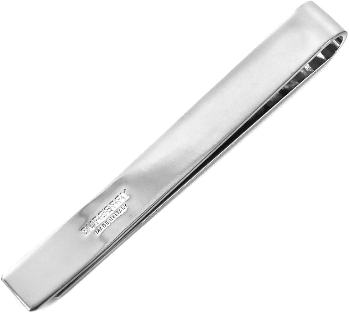 Amazon | バーバリー BURBERRY メンズ ネクタイピン ロゴ バータイプ