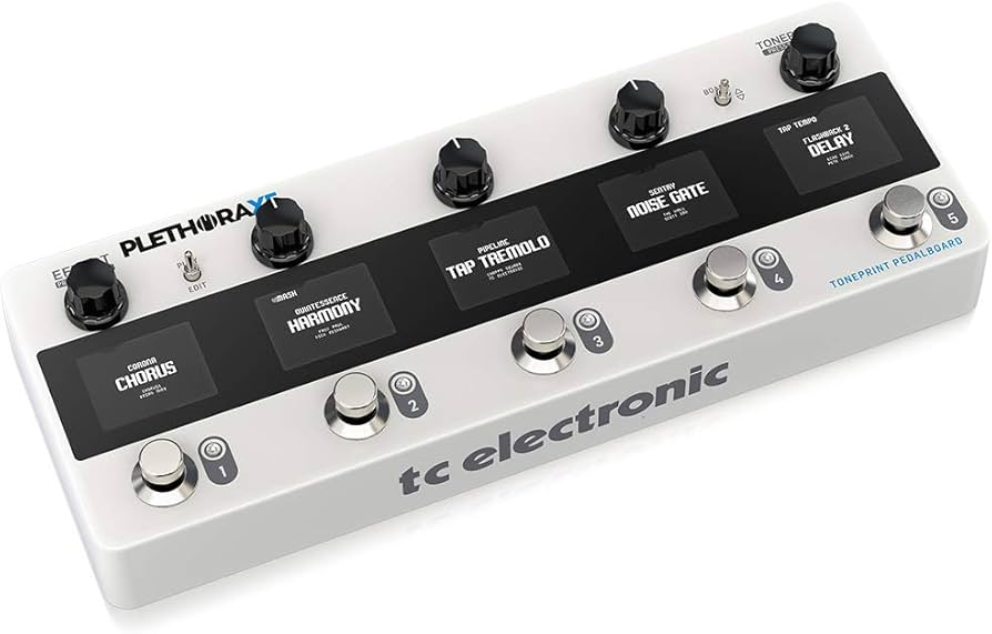 Amazon.com: TC Electronic PLETHORA X5 TonePrint Pedal Board Loaded